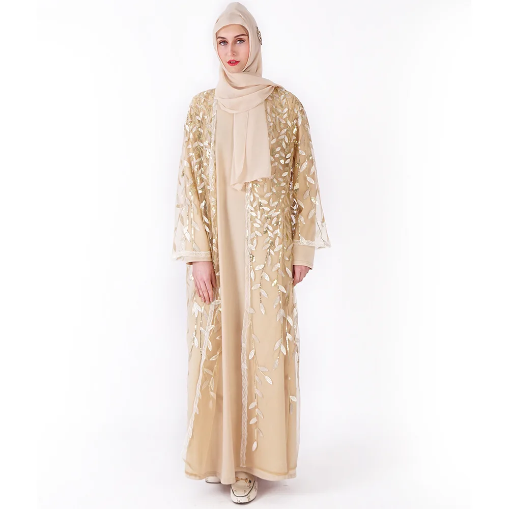 Бангладеш Дубай Abaya хиджаб вечернее арабское платье ислам Djellaba одежда Турция