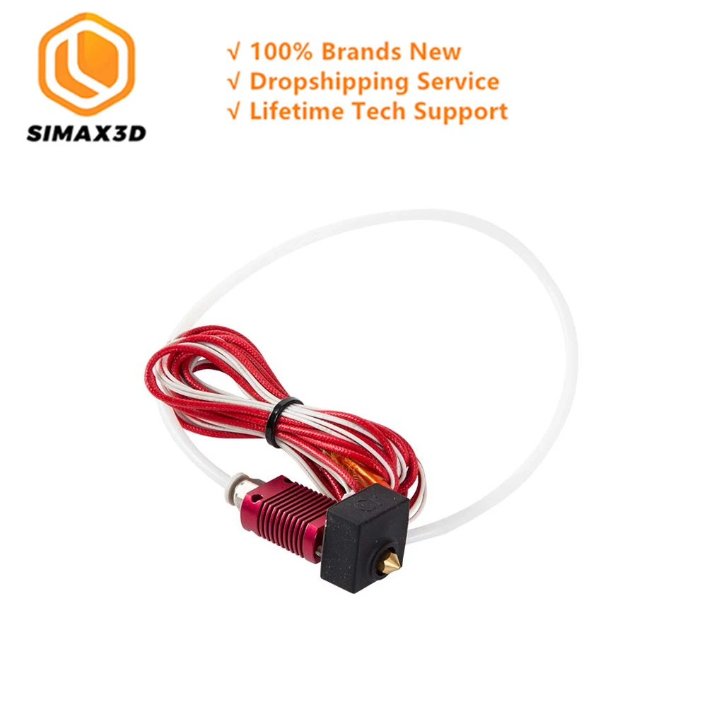 Оригинальный Горячий сборный экструдер Ender 3 1 75 мм комплект J head Hotend алюминиевый
