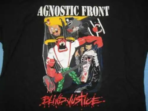 Винтажная футболка с агностическим изображением фронта 1990 ориг Кроу-маги плохой