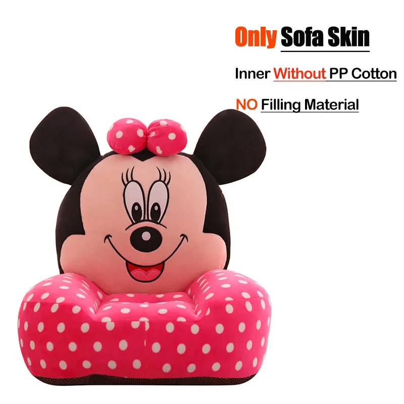 19 Baby Sofa Support Seat Cover Learning To Sit Seat Feeding Chair Cover Kids Sofa Skin for Infant Toddler Nest Puff Without Cotton - Цвет: 19