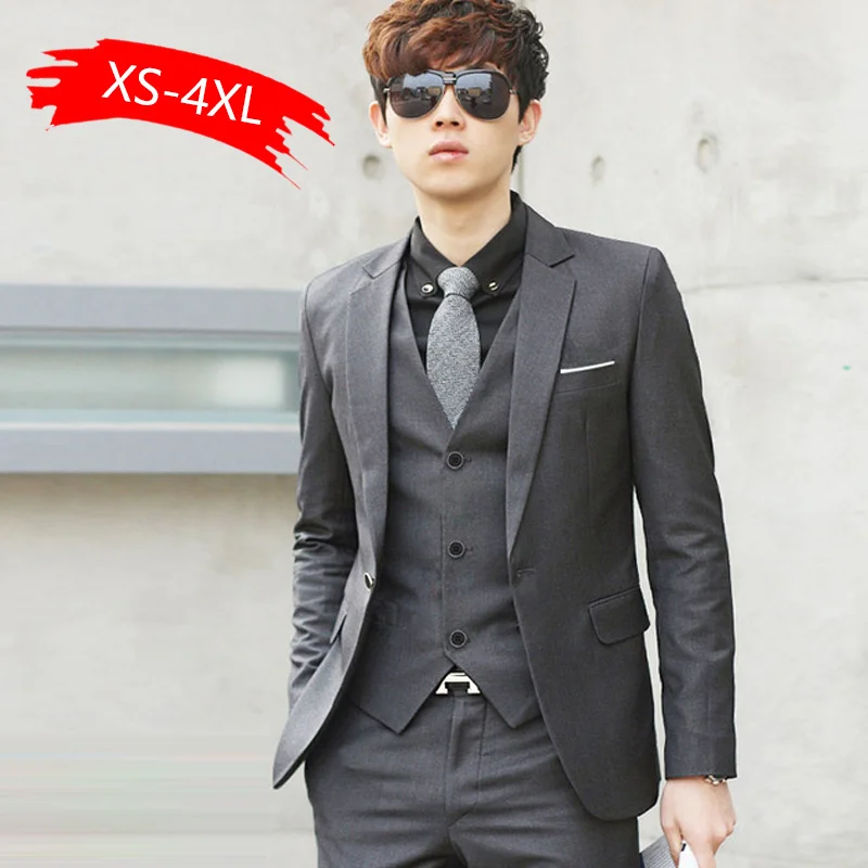 Роскошные мужские свадебные 2 шт. костюм для мальчиков блейзеры зауженный мужчин