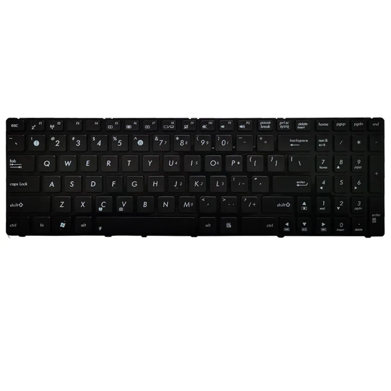 Новая английская клавиатура для ноутбука ASUS K50 K50IN K61 K50X K50A K50AB K50ID US с