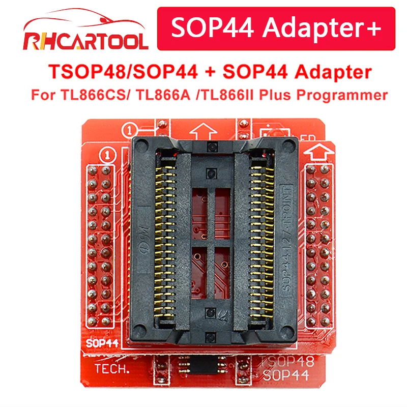 SOP44 адаптер + TSOP48/SOP44 V3 плата для TL866CS / TL866A/ TL866II Plus Универсальный Eeprom программатор