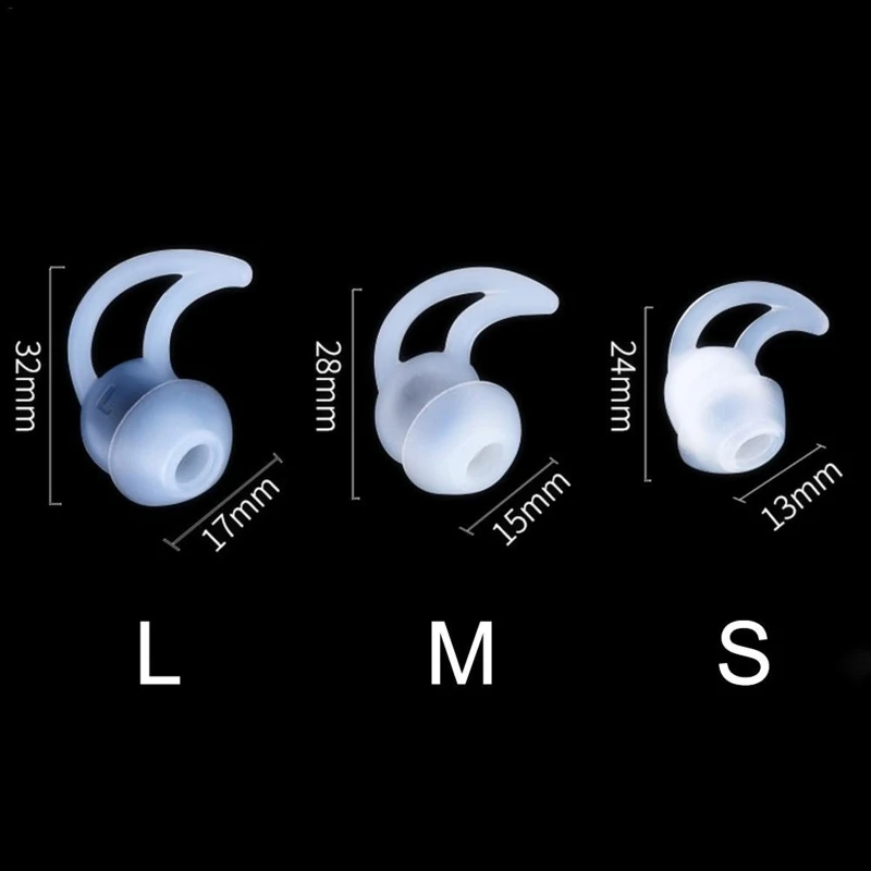 

3 Pairs Headphones Set Silicone Earplugs Cover Protective Cover For -Bose QC20