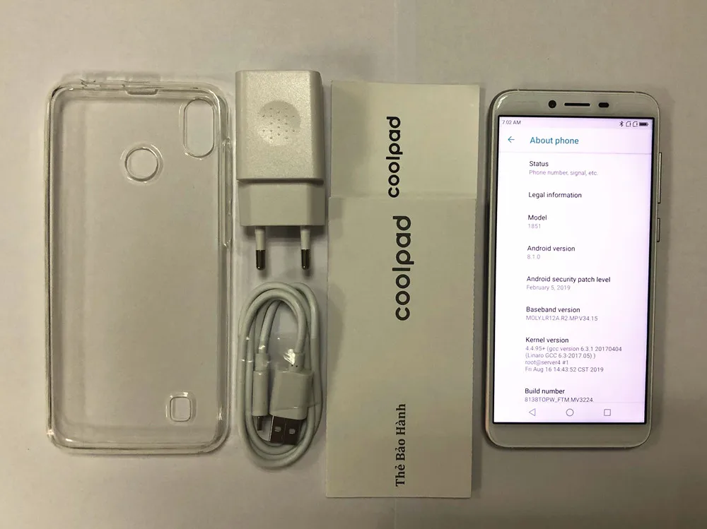 Смартфон Coolpad MEGA 5, 5,77 дюймов, 18:9, ips, 3 Гб ОЗУ, 32 Гб ПЗУ, MTK6739, разблокировка лица, отпечаток пальца, Android Oreo 8,1, 3000 мАч