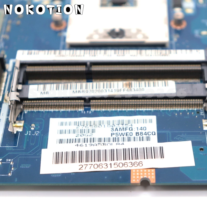 Материнская плата NOKOTION MBR9702003 MB.R9702.003 P5WE0 для ноутбуков Acer 5750 5750G материнская HM65 UMA HD