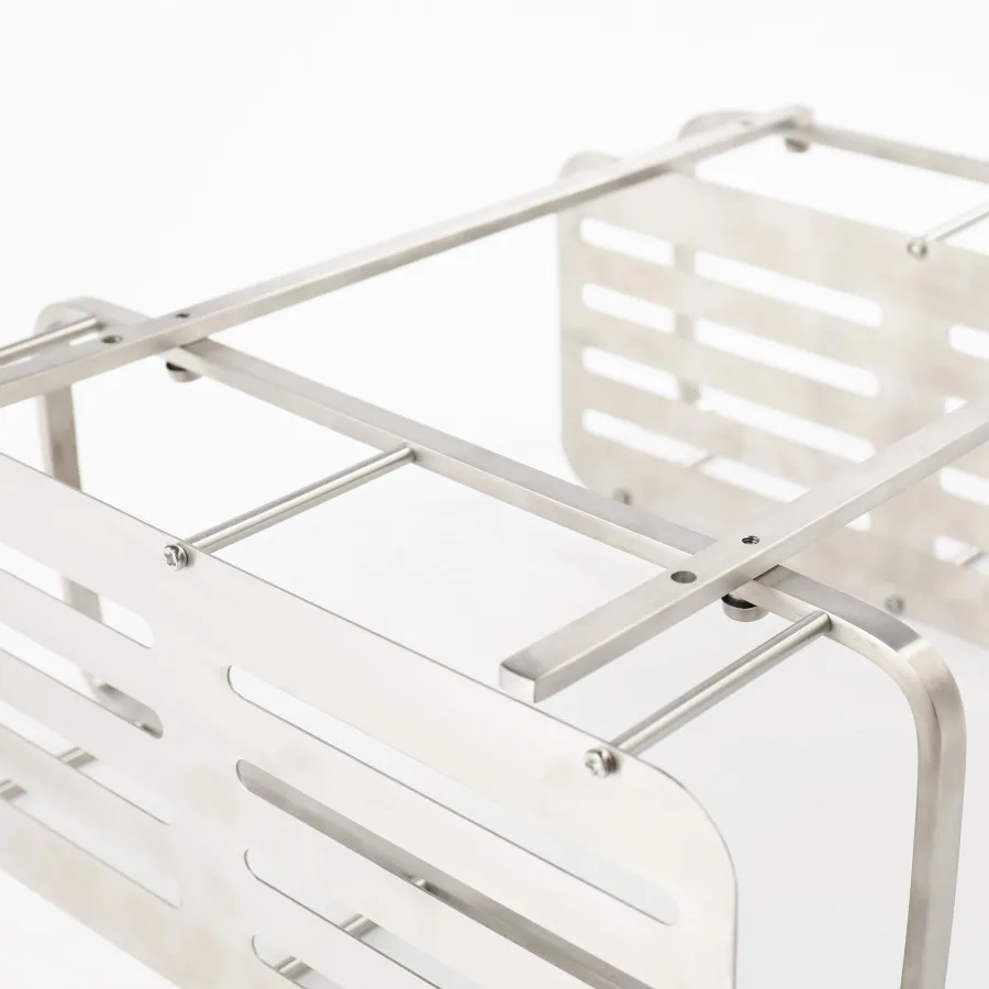 Нержавеющая сталь полки для ванной комнаты угловая вешалка из нержавеющей