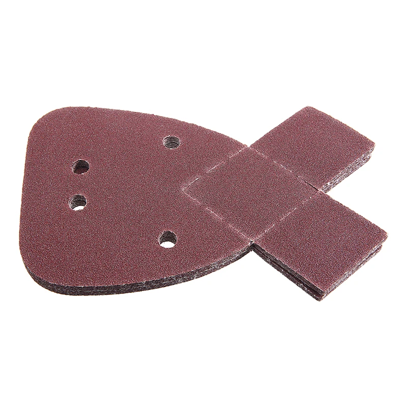 10 шт Шлифовальных Листов бумажные колодки Набор само клейкая наждачная бумага