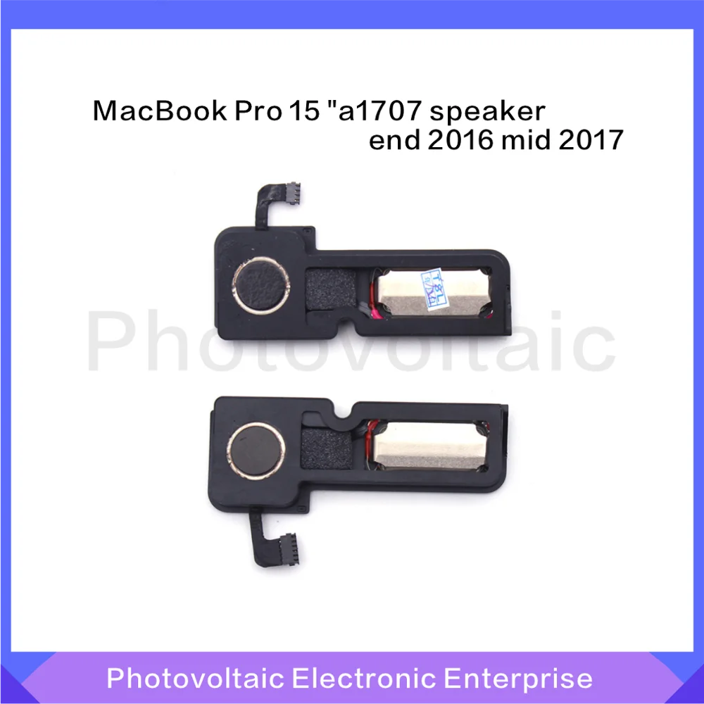 A1707 динамик левый и правый для Macbook Pro Retina 15 &quotA1707 громкий набор 2016 2017 EMC 3072 3162 б/у |