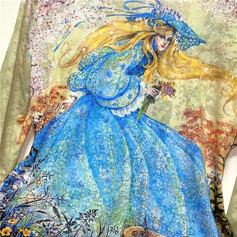 

2021 Spring New Arrival Cartoon Print T Shirt Women Long Sleeve Graphic Tees Modis Plus Size Tops 4XL Loose Tee Shirt Femme