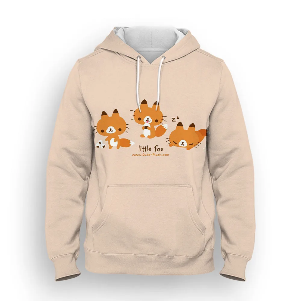 

Women Sweatshirt Homme maison Hoody Men Hooded Cute Fox Pattern 3D Printed Casual Pullovers Animal Long Sleeve Autumn Clothes