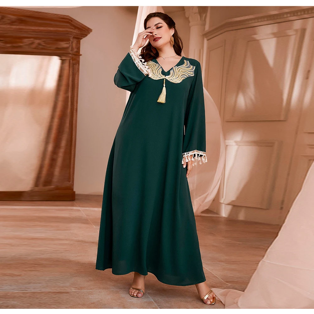Рамадан ИД Мубарак, кафтан, женское длинное платье в турецком, мусульманском стиле, Пакистанском Стиле