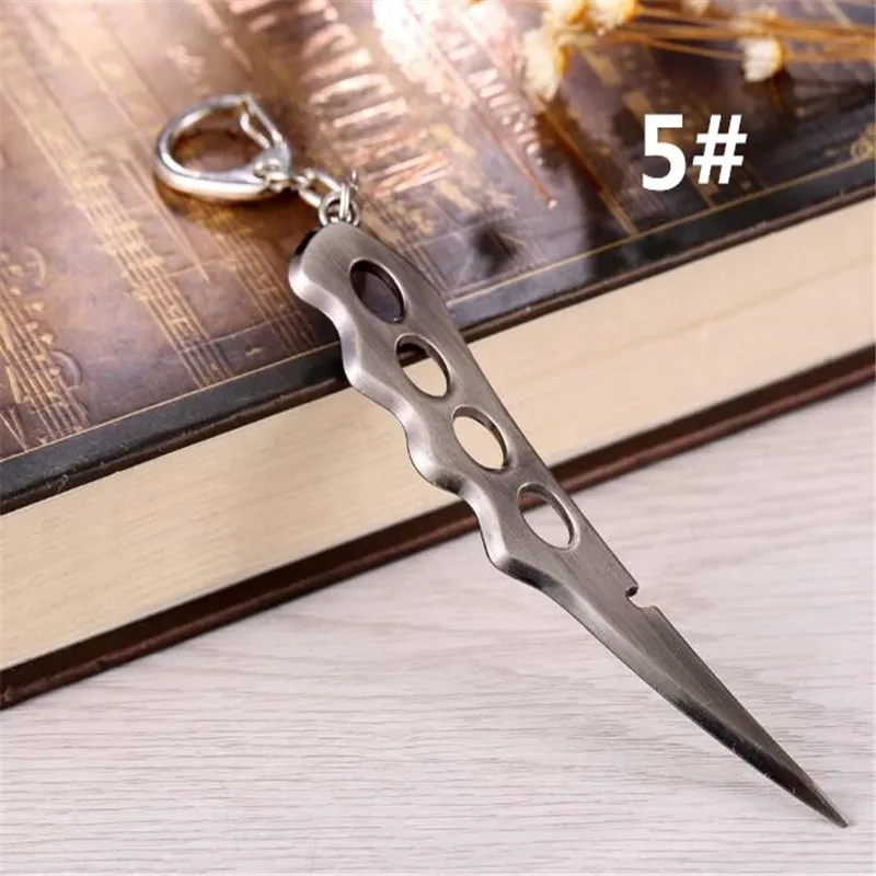 Брелок с символикой Наруто Sasuke Uchiha Kunai Оружие Меч копье брелок фигурка для мужчин
