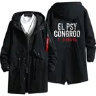 Новый Steins худи с принтом Gate Аниме Косплей Makise Kurisu Мужские плащ-Тренч; Пальто; Сезон осень-зима; Модный хлопковый свитер на молнии, для открытого воздуха Шинель куртка