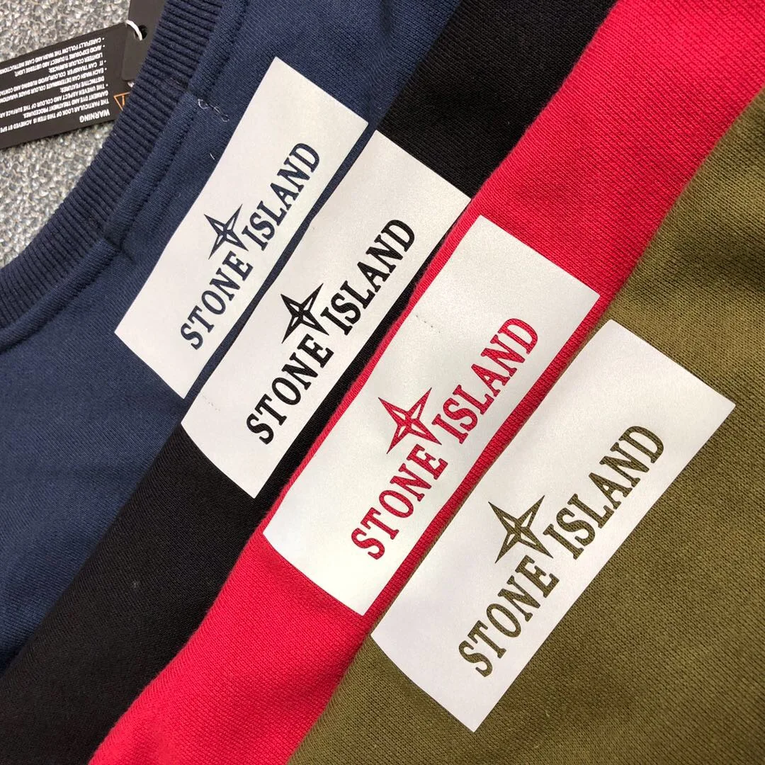 

Stone island-Best Quality Basic Sleeve Compass Patched Women Men Sweatshirt Hoodies Hiphop Streetwear Men Cotton Sweatshirt 2