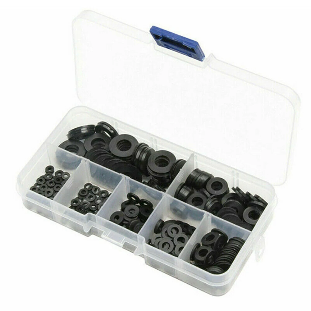 364 шт./компл. комплект уплотнительной шайбы из нейлона и резины устойчивый к