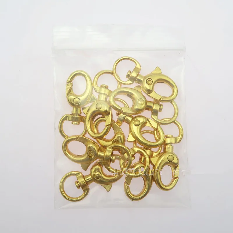 10PCS Trigger Clips Swivel Eye Bolt Snap Hook Lobster Clasps for Leather Craft Bag Strap Belt Webbing Pet Dog Rope Leashes | Дом и сад
