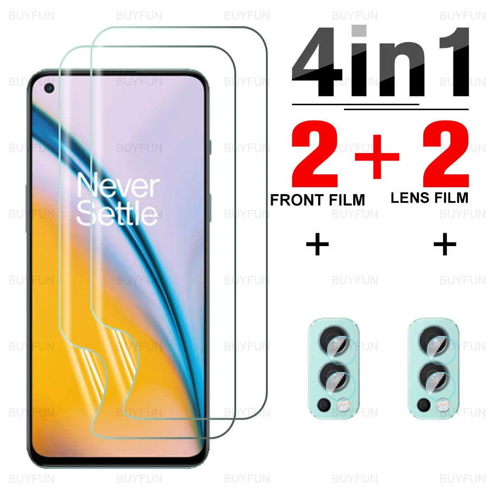 

Защитная пленка для экрана и объектива для передней панели Nord2 5G, 1 +, nord N200, N100, N10, CE 5g