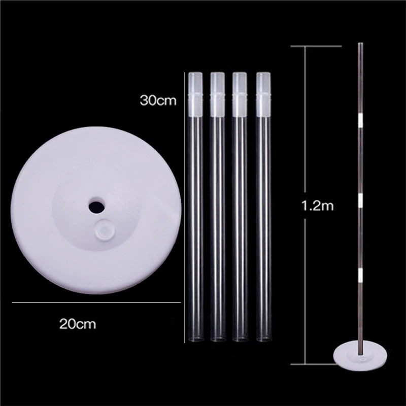 

Balloon Column Kits Plastic Balloon Arch Stand With Base And Pole For Wedding Birthday Party Balloons Decoration Accessories