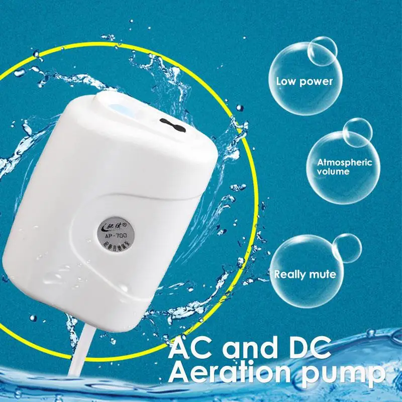 

Practical Oxygenating Pump Oxygen Air Pump Plastic Ultra Silent Internal Filter High Energy Fish Tank Sprayer Pump Durable