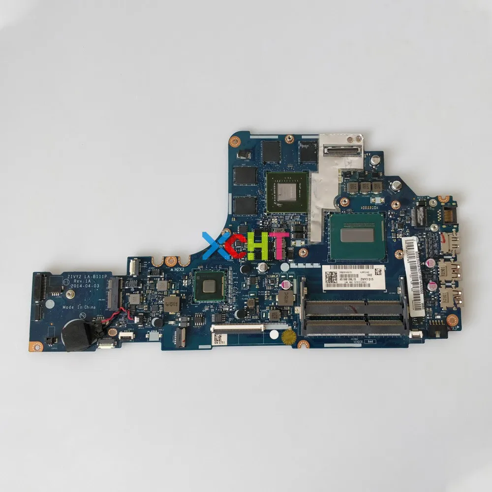 

5B20G59763 ZIVY2 LA-B111P SR1PX I7-4710HQ CPU GTX860M/4GB GPU for Lenovo Y70-70 NoteBook PC Laptop Motherboard Mainboard