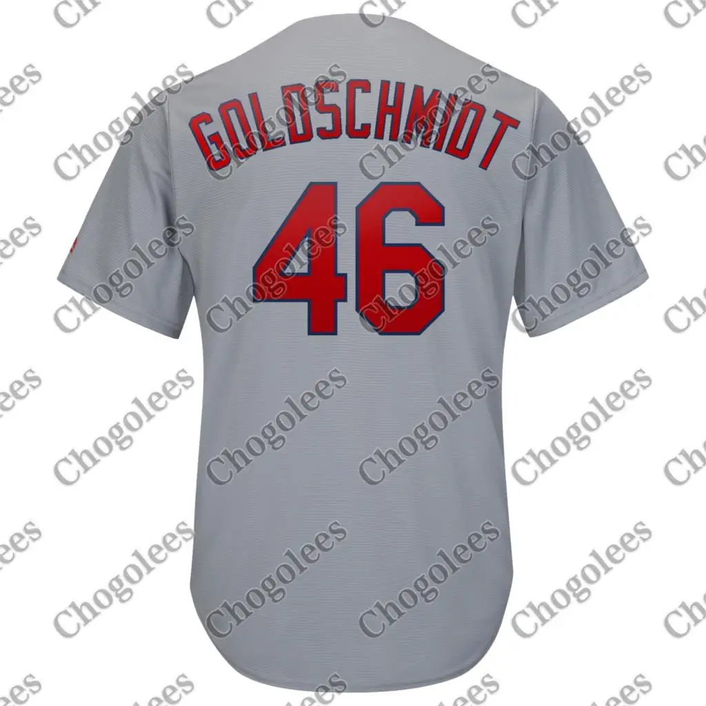 

Baseball Jersey Paul Goldschmidt St. Louis Majestic Road Cool Base Player Jersey - Gray