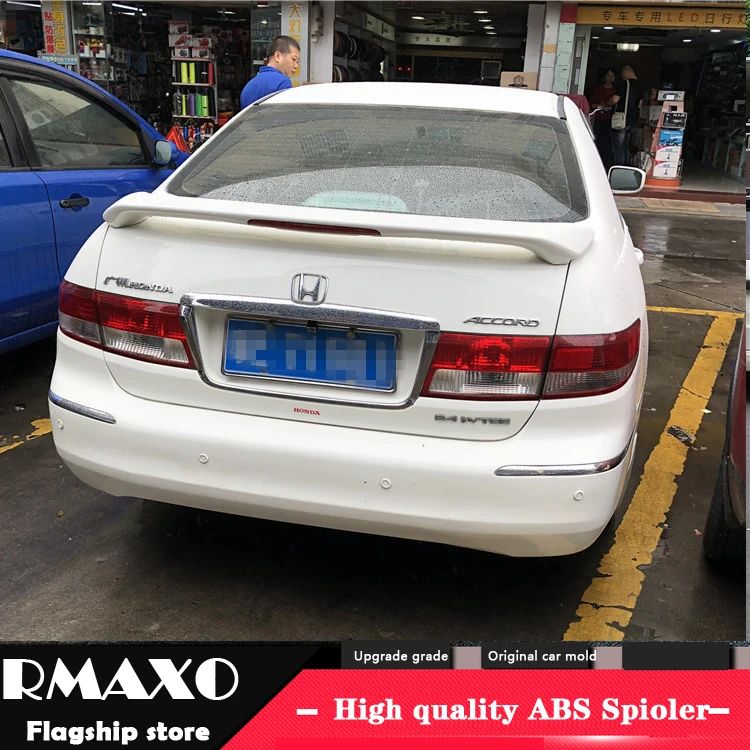 Спойлер для HONDA Accord 2003 2005 высококачественный задний спойлер из АБС пластика