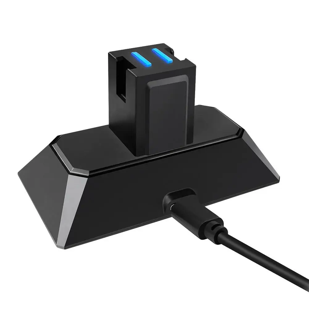 2 в 1 геймпад Зарядное устройство Док-станция для NS Switch Joy-Con& Pro геймпад контроллер зарядная подставка с типом C светодиодный зарядная док-станция