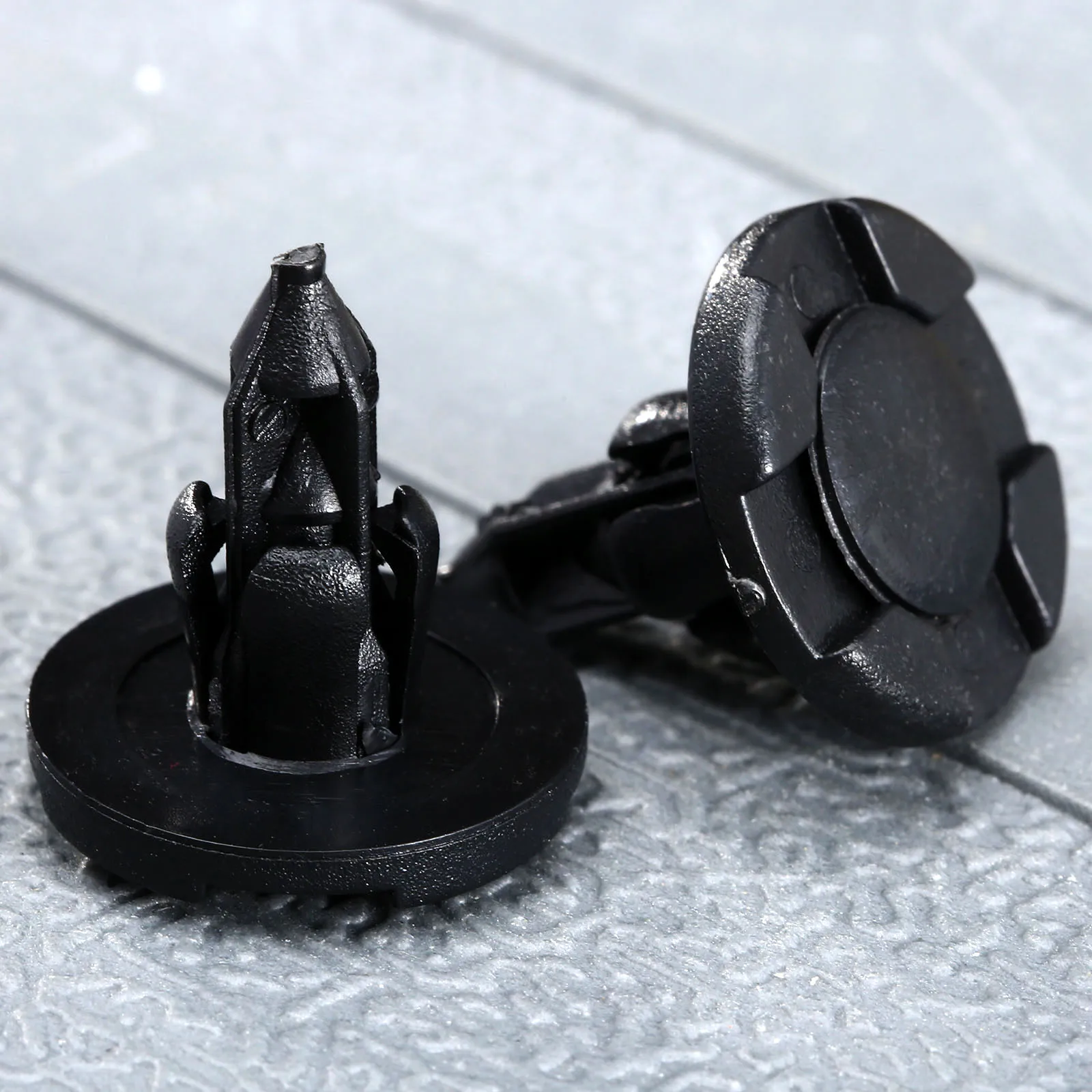 50 шт. авто бампер крепеж 8 мм отверстие пластиковые заклепки для Nissan Fender фиксатор