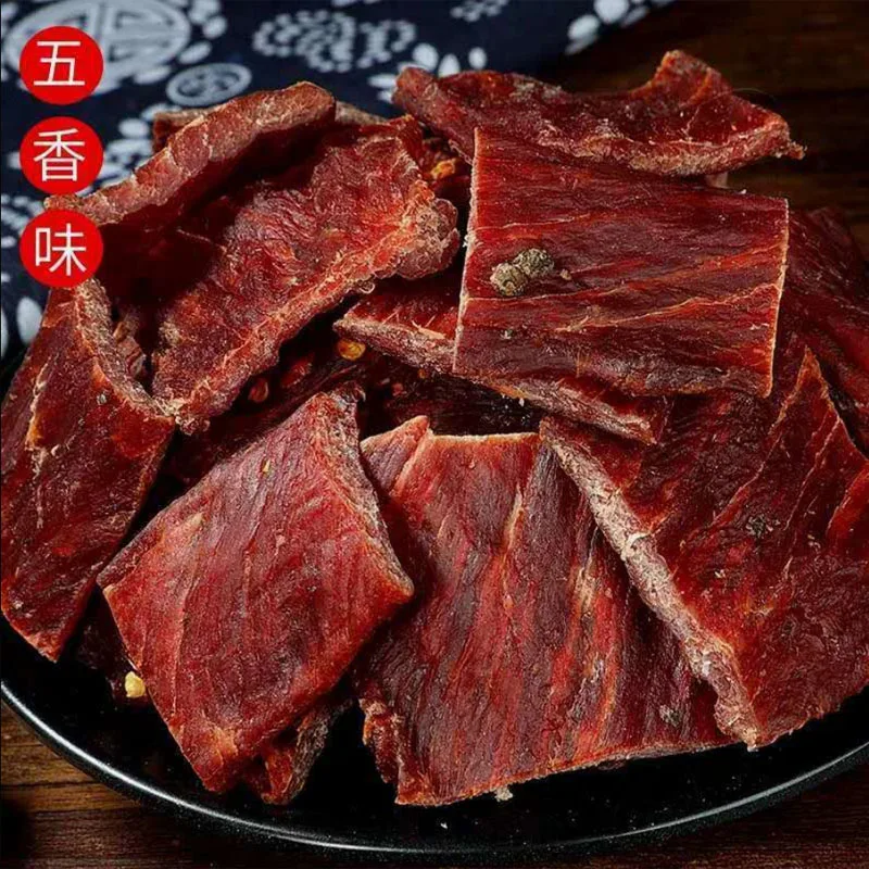 

Authentic beef jerky Spiced hand torn yak jerky Sichuan specialty Leisure Ready to eat not spicy snack 200g/400g