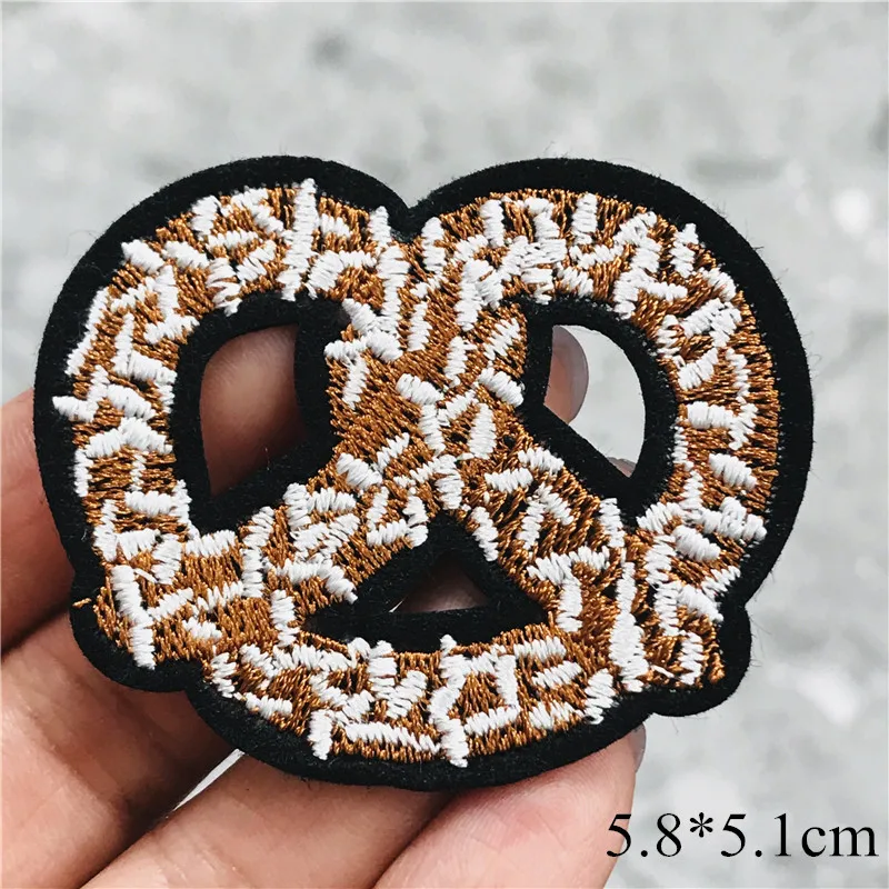 1 шт. Рождественские лоси снеговик вышивка нашивки ПРИШИТАЯ аппликация значок