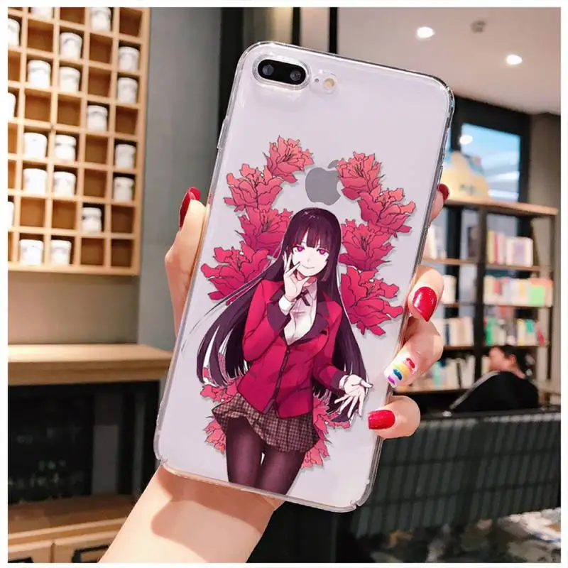 

Yinuoda Anime Kakegurui Phone Case For iPhone X XS MAX 6 6s 7 7plus 8 8Plus 5 5S SE 2020 XR 11 12pro max Case