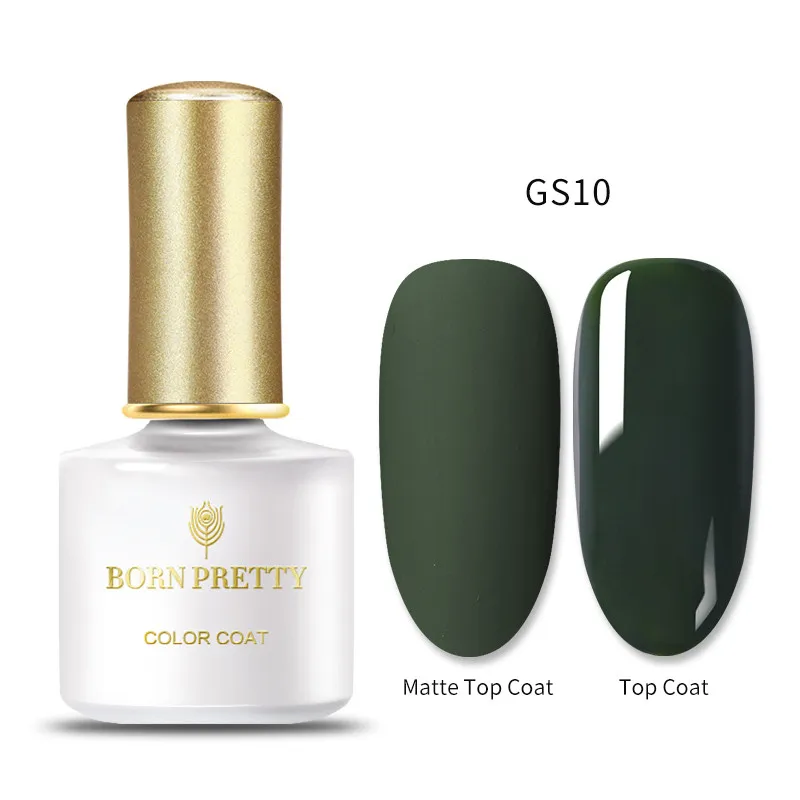 BP-GS10 BORN PRETTY Gel Polish Plum Color Semi Permanent Soak Off Gel Nail Polish 60 Colors Nail Art Gel Varnish Matt Top Coat Need 6ml - Цвет: BP-GS10
