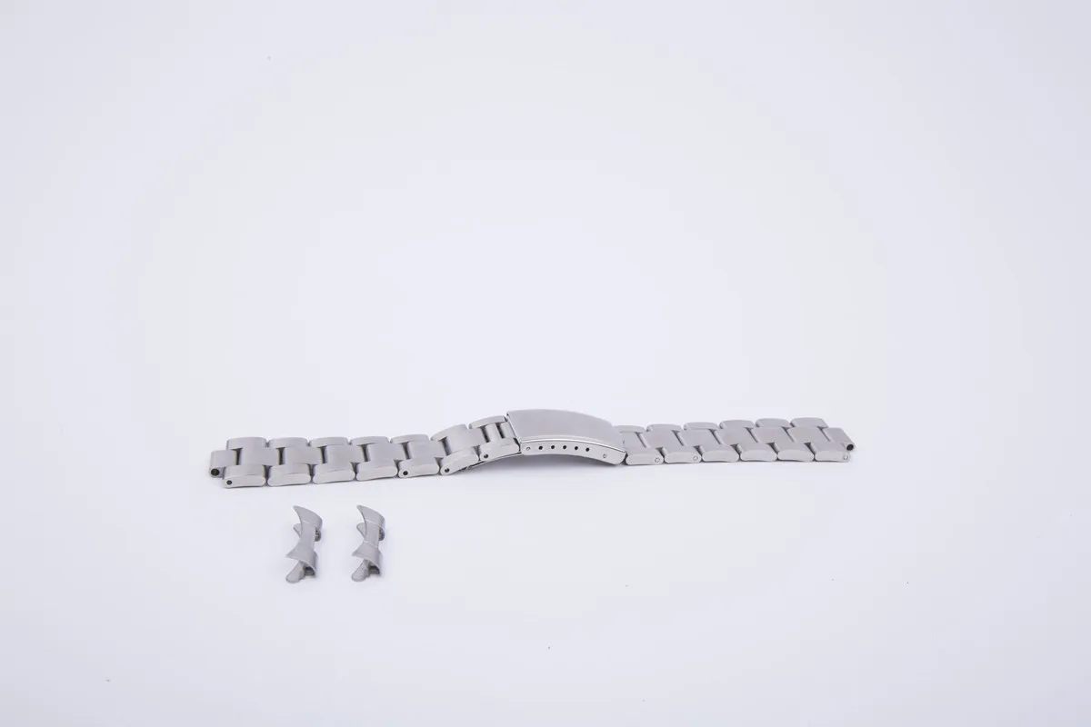 19MM Solid Stainless Steel Oyster Style Replacement Bracelet Suitable For Seiko Dive Watch