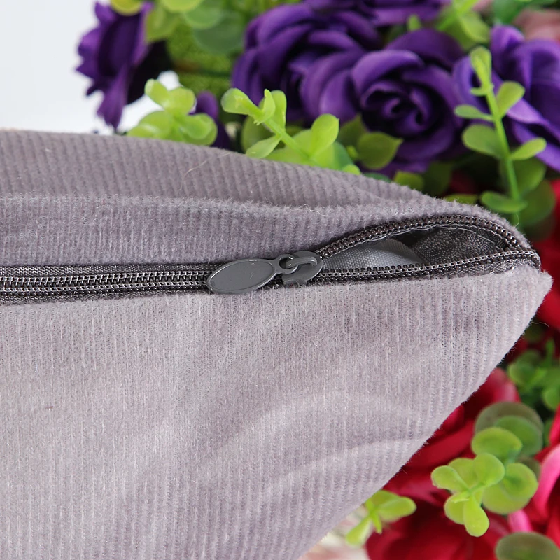 Наволочка в европейском стиле с принтом большой узор цветы пиона декоративное