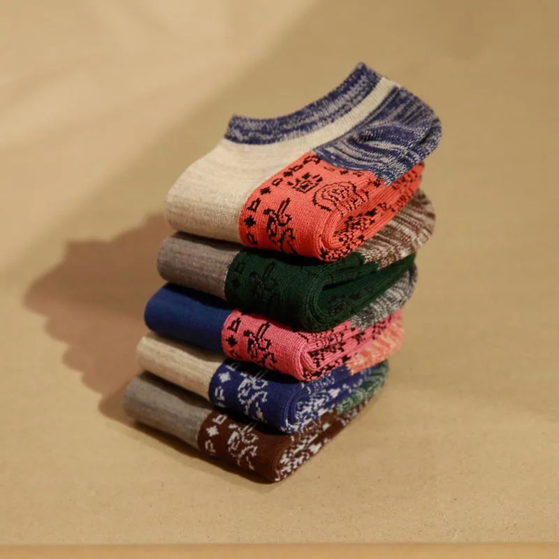 Осенне зимние модные мужские носки высокого качества брендовые черные для