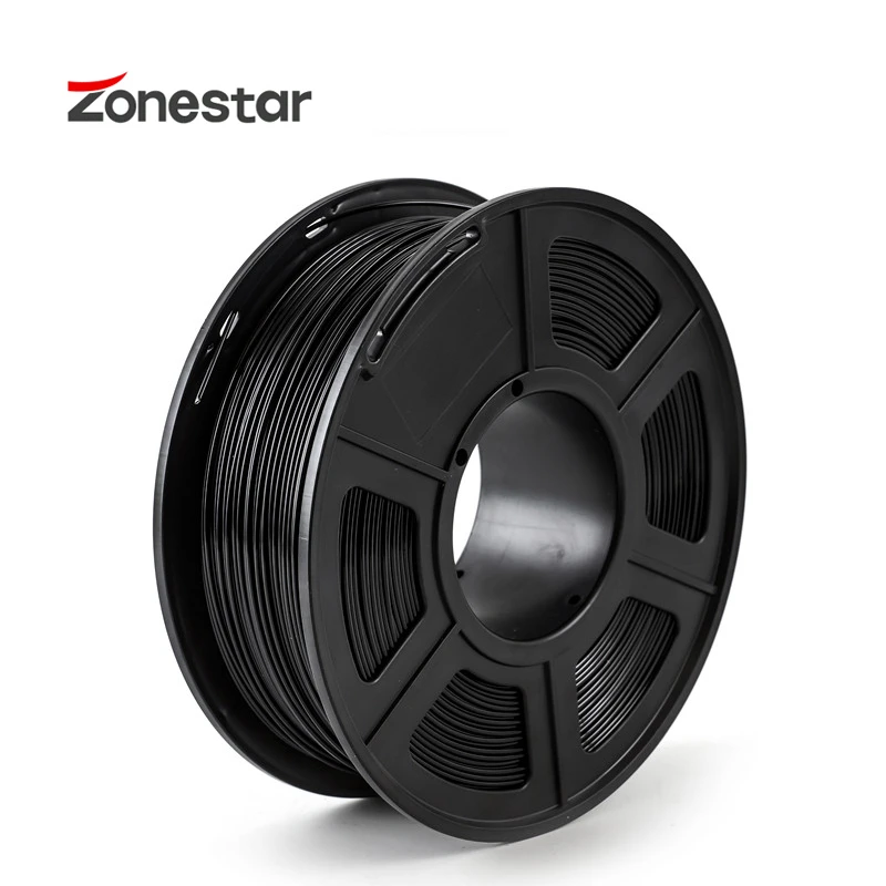 ZONESTAR Free Shipping Overseas Warehouses PETG 1.75mm 3D Printer Filament 1kg Plastic Filament Consumables PETG
