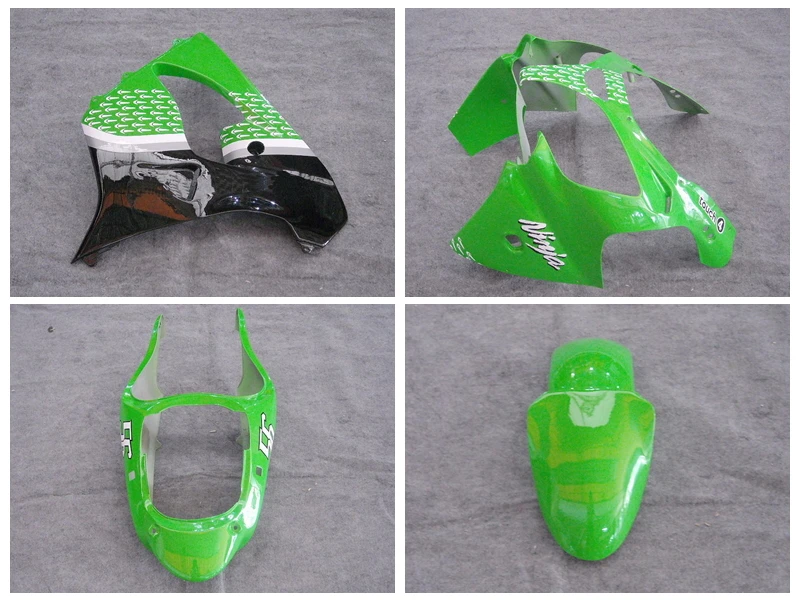 

Green Black Fairing Kit FOR KAWASAKI NINJA ZX9R Tim ZX 9R 00 01 02 03 ZX-9R 9 R 2000 2001 2000-2003 Fairings Fullset AA