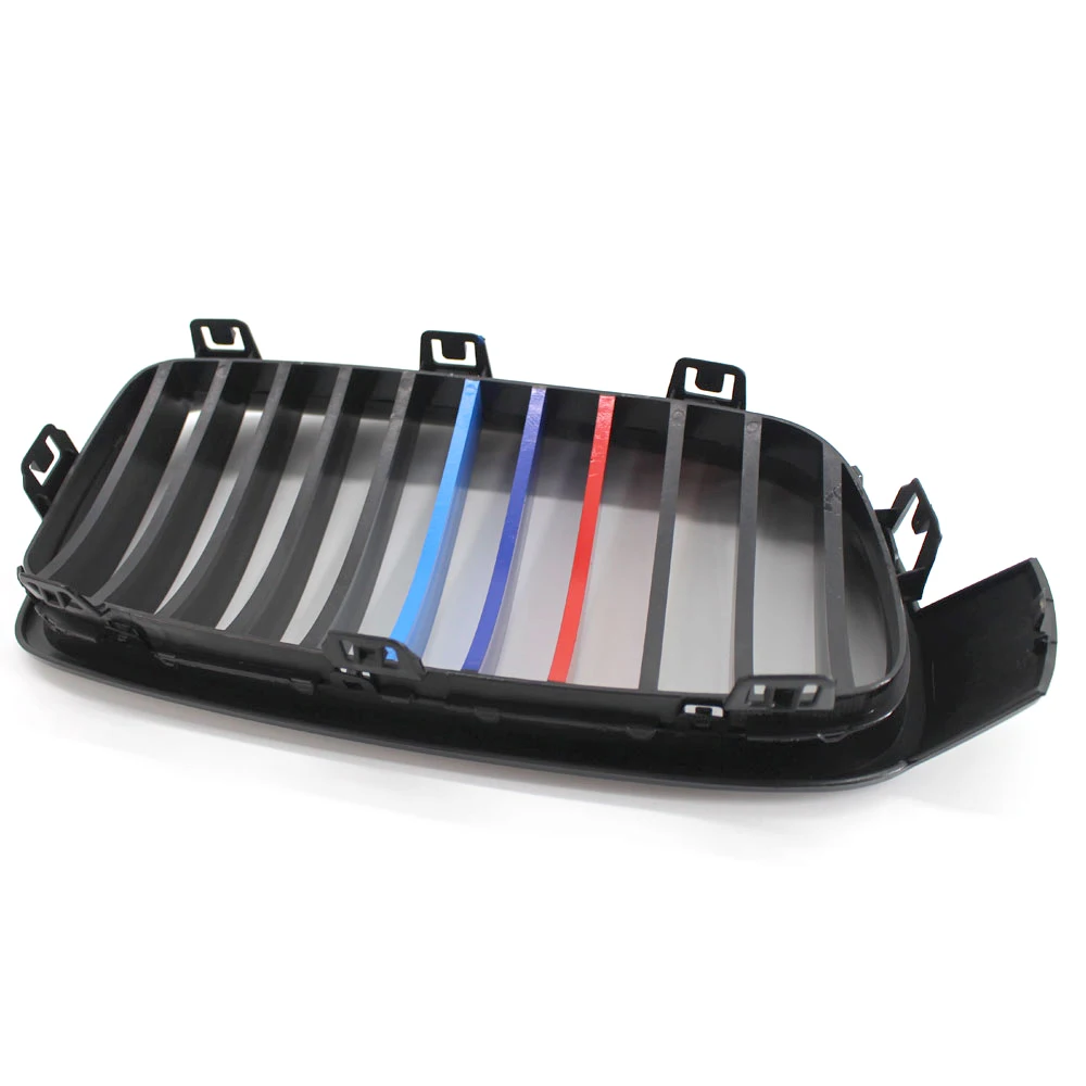 Передняя решетка радиатора глянцевая черная M-Color ПОДХОДИТ ДЛЯ BMW F30 F31 седан пикап