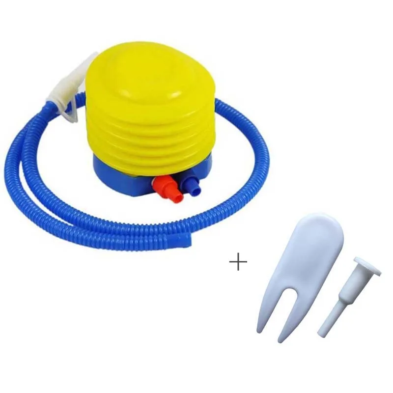 

Portable Yoga Ball Foot Air Pump Inflator Pilates Gym Fitness Ball Gas Extraction Air Plug Party Wedding Balloon Inflator