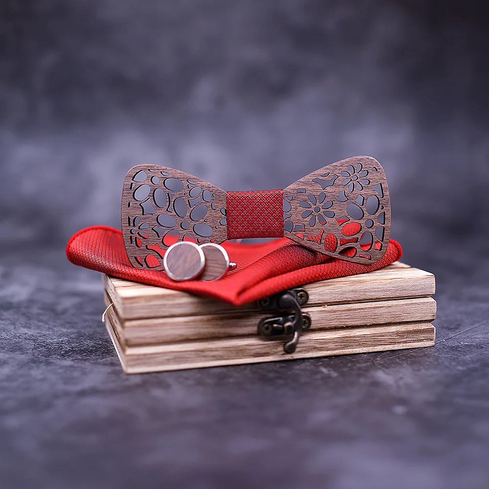 

Handmade solid wood bow tie, fashion bow tie suit, wood bow tie, solid wood quality