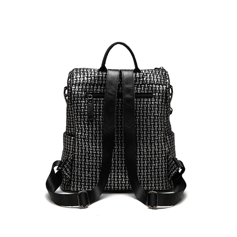 Женские кожаные рюкзаки DAI.MM женская сумка на плечо модный рюкзак винтажные