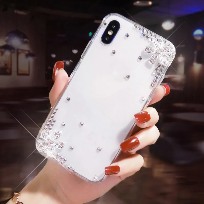 

For Samsung A42 M51 M31 M21 M60S A70E A9 A8 A6 Plus A7 2018 A750 A5 A9 StarLite A6S A8S A9S Bling Shell Soft Phone Jewelled Case