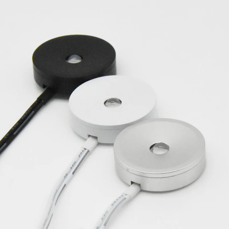 Миниатюрная Светодиодная лампа с регулируемой яркостью IP65 8 мм 1 Вт 12 В Точечный