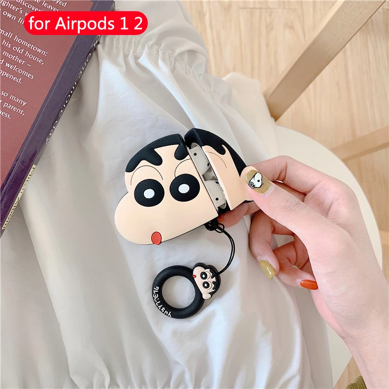 Мультяшные беспроводные bluetooth наушники чехол для Apple Airpods 1 2 Симпатичные Силиконовые Мягкие коробки гарнитура оболочка для Airpods защитный чехол