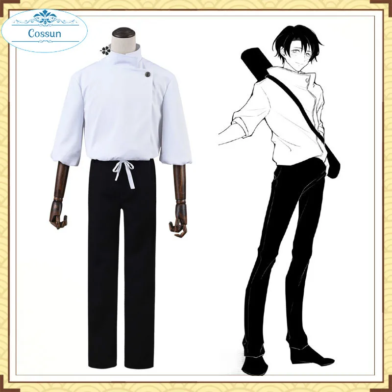 

COSSUN Anime Jujutsu Kaisen Cosplay Costume Otsukotsu Yuta Top Pants Party Uniform Suit For Men Women halloween costume