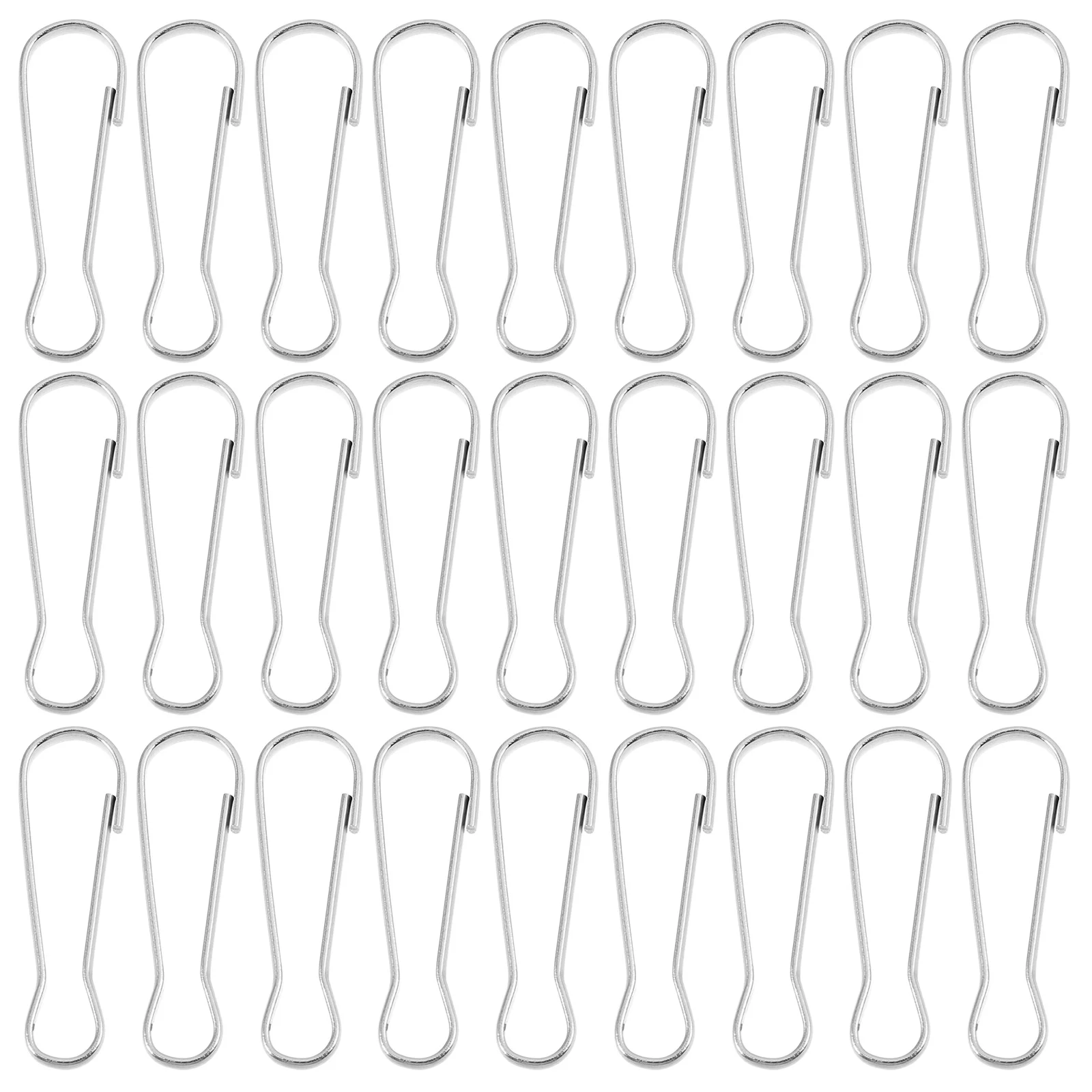 

100 шт. многофункциональная пружинная вешалка, Профессиональные подвесные Крючки-зажимы, крючок для дисплея