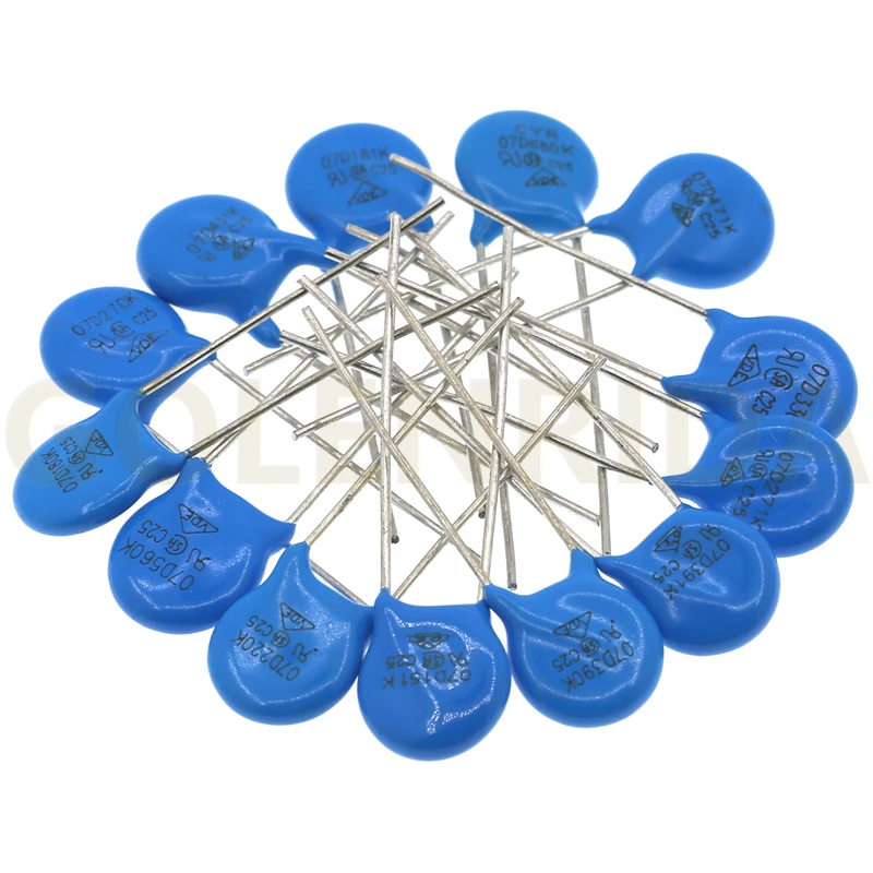 

50pcs varistor 07D560K 56V piezoresistor 7D560K 07D560