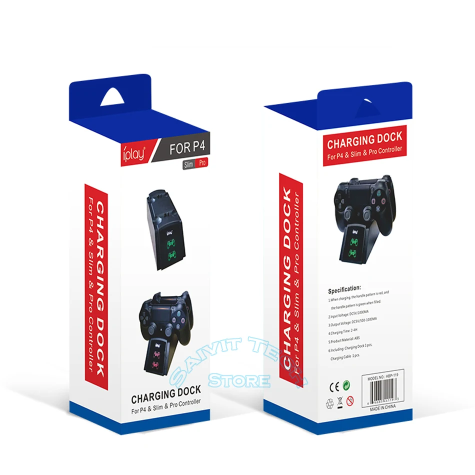 PS4 энд сллим и Surface Pro Беспроводной контроллер Зарядное устройство Док-станция