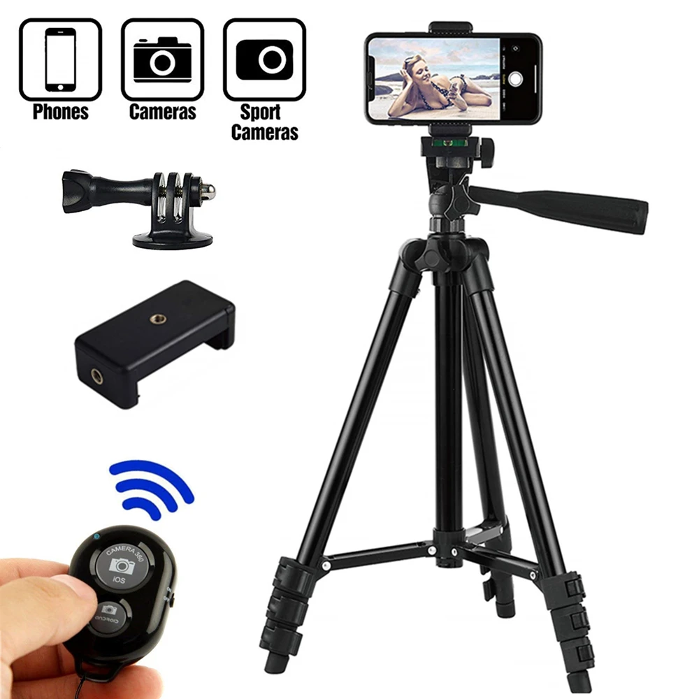 Штатив-Трипод для камеры штатив телефона с дистанционным управлением держатель